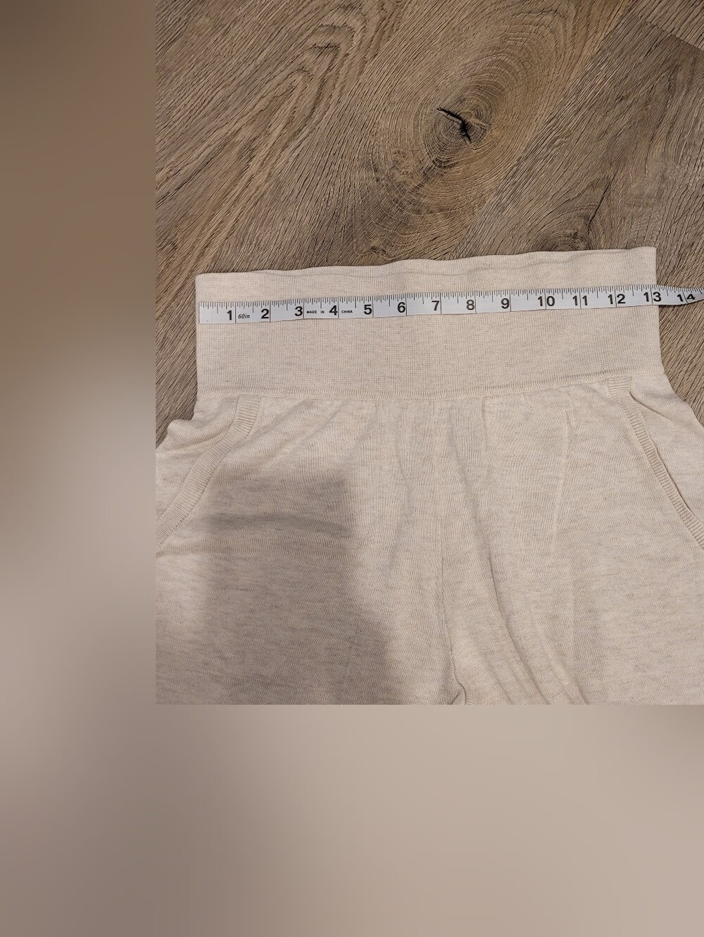 Athleta Daydream Sweater Sleep Joggers Heathered Oatmeal Size Small Petite - Picture 7 of 10